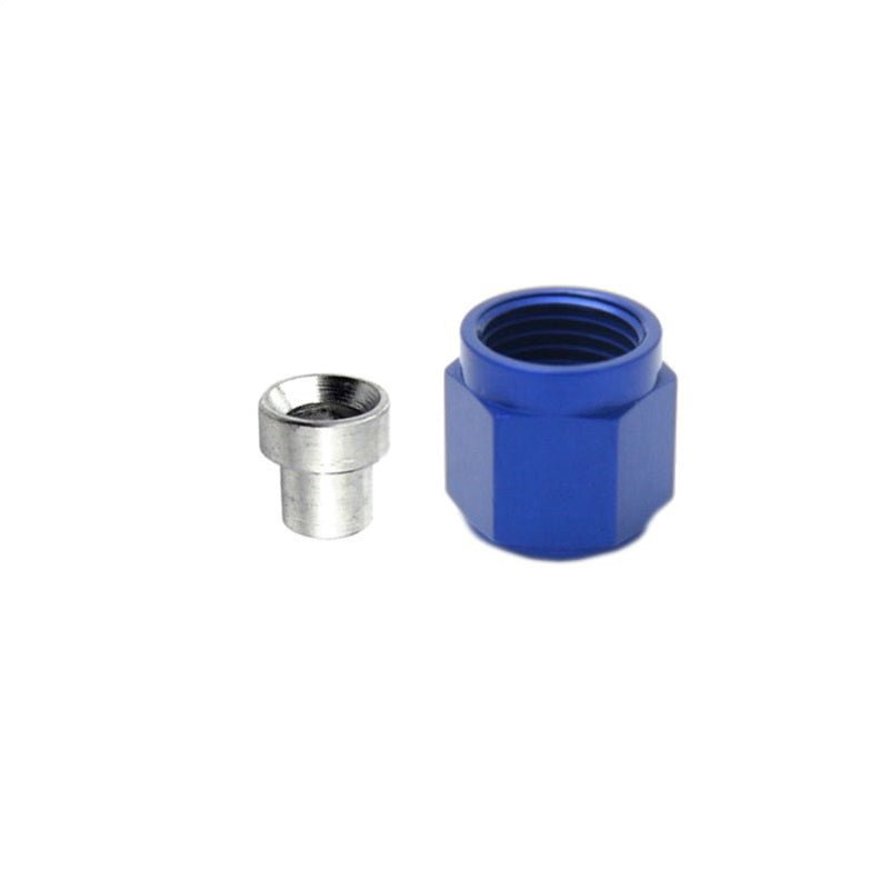 Nitrous Express 3AN B - Nut & Sleeve - Blue - My Store