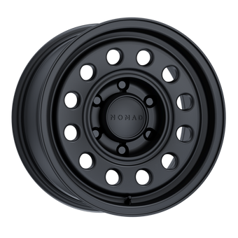 compare product Nomad N501SB Convoy 15x7in / 5x114.3 BP / -10mm Offset / 83.82mm Bore - Satin Black Wheel