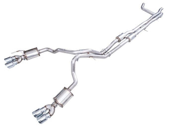 compare product AWE 2021+ Chevy Suburban/GM Yukon XL 6.2L 0FG Edition Cat Back Exhaust - Quad Chrome Silver Tips