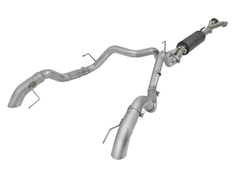 aFe MACH Force - Xp Cat - Back Exhaust w/Dual Hi - Tuck Tips 17 - 18 Ford F - 150 Raptor V6 - 3.5L (tt) - My Store