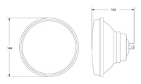 Hella Vision Plus 5.75 inch Round High/Low Beam Conversion Headlamp Kit - My Store
