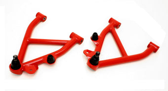 compare product BMR 82-82 3rd Gen F-Body Non-Adj. A-Arms Lower (Polyurethane) w/ No Spring Pocket - Red