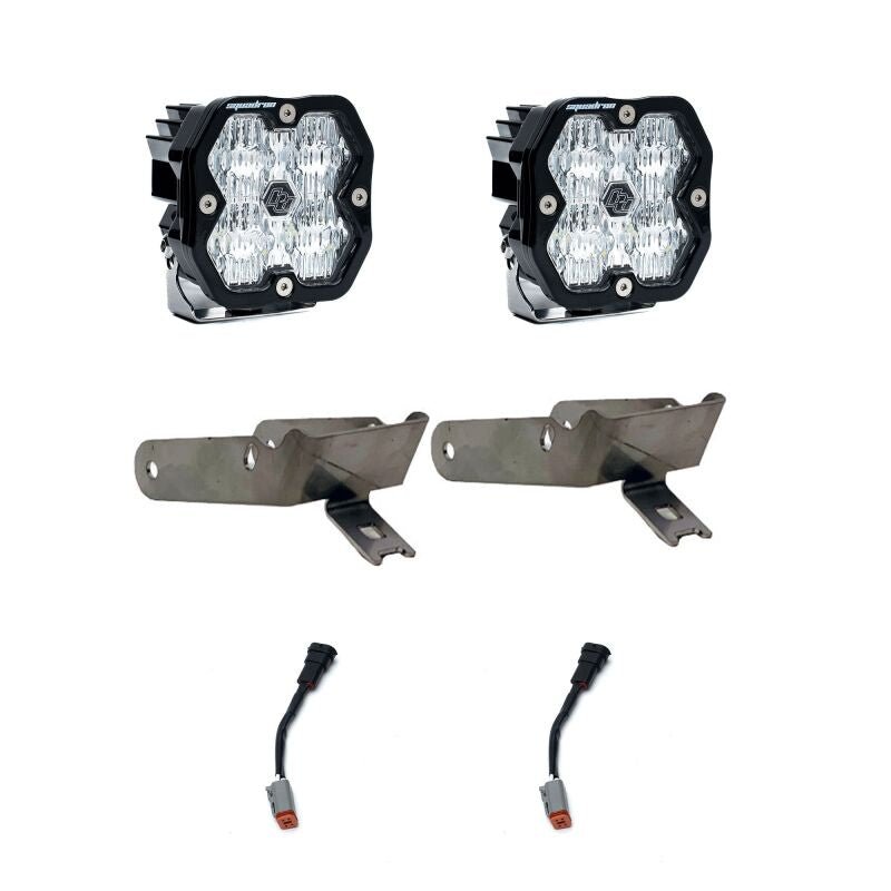 Baja Designs 99 - 10 Ford Super Duty Squadron 2.0 Sport Fog Pocket Kit - My Store