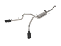 aFe Gemini XV 3in 304 SS Cat - Back Exhaust 15 - 20 Ford F - 150 V6 2.7L/3.5 w/ Black Tips - My Store