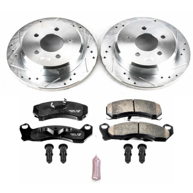 Power Stop 1993 Ford Mustang Front Z23 Evolution Sport Brake Kit - My Store