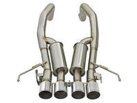 aFe MACHForce XP 3in - 2 1/2in Axle Back 304SS Exhaust w/ Polished Tips 15 - 17 Chevy Corvette Z06 - My Store
