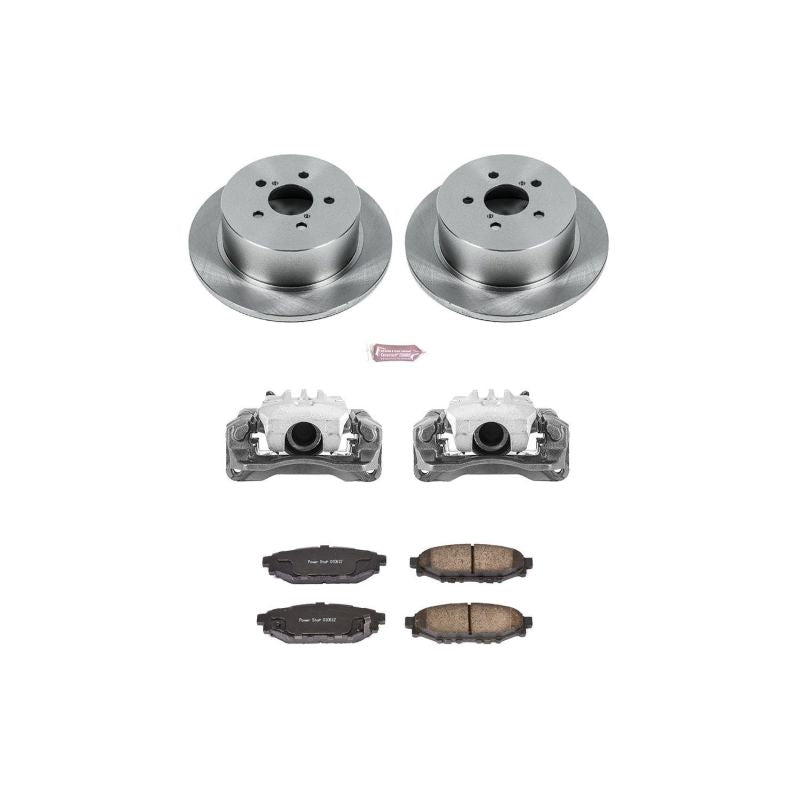 Power Stop 06 - 09 Subaru Legacy Rear Autospecialty Brake Kit w/Calipers - My Store