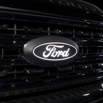 compare product Putco 23-24 Ford Super Duty Front Luminix Ford Led Grille Emblems
