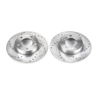 compare product Power Stop 95-99 BMW 318ti Front Evolution Drilled & Slotted Rotors - Pair