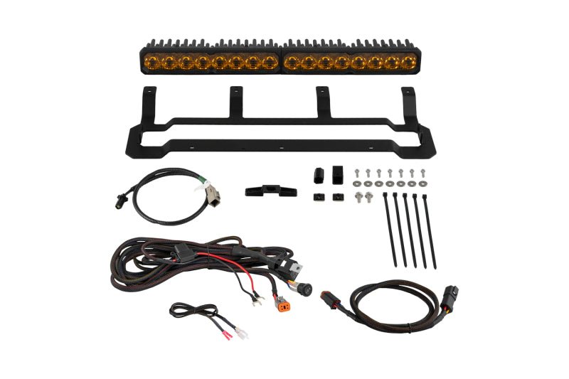 Diode Dynamics 4Runner 2025 TRD Pro Grille SS20 Pro Yellow Driving - My Store