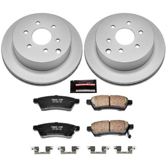 compare product Power Stop 05-18 Nissan Frontier Rear Z17 Evolution Geomet Coated Brake Kit