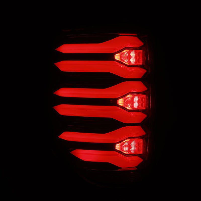 AlphaRex 09 - 14 Ford F150 LUXX LED Taillights - Black/Red Housing - My Store