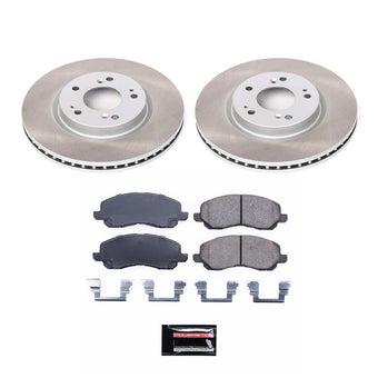 compare product Power Stop 04-09 Mitsubishi Galant Front Semi-Coated Rotor Kit