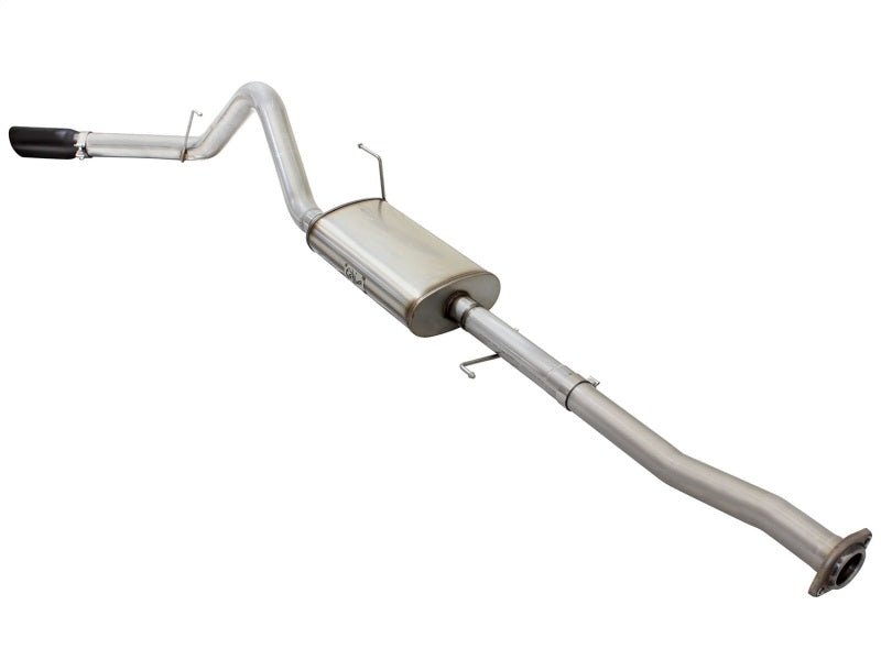 aFe MACHForce XP Exhaust 3in - 3.5in SS Single Side Exit CB w/ Black Tips 15 Ford F150 V8 5.0L CC/SB - My Store