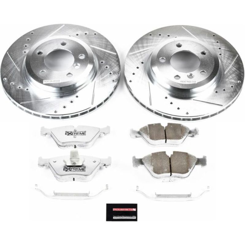 Power Stop 06 - 08 BMW Z4 Front Z26 Street Warrior Brake Kit - My Store