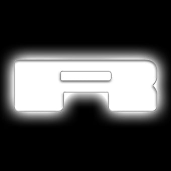 compare product ORACLE Lighting Universal Illuminated LED Letter Badges - Matte Wht Surface Finish - R