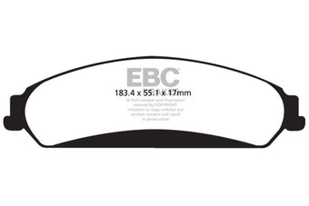 compare product EBC 11+ Chrysler 300C 5.7 Yellowstuff Front Brake Pads