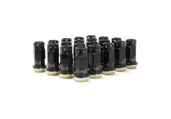 compare product Wheel Mate Muteki SR45-S Lug Nut Kit 12x1.50 - Black Finish w/ YZP Washers