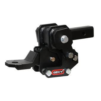 compare product Gen-Y VOYAGER 4.75in 300lb Cargo TW 700lb Towing TW 7K Overall Hitch w/GH-103705 Platinum Ball Mount