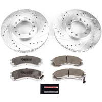 Power Stop 91 - 96 Mitsubishi Montero Front Z26 Street Warrior Brake Kit - My Store