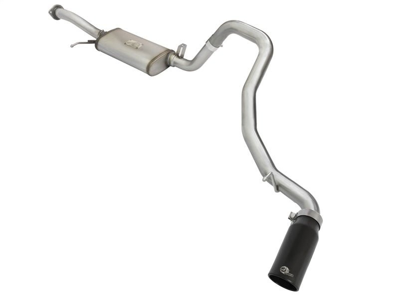 aFe MACHForce XP 2 - 1/2in SS - 304 Cat - Back Exhausts w/ Black Tip 02 - 16 Nissan Patrol (Y61) I6 - 4.8L - My Store