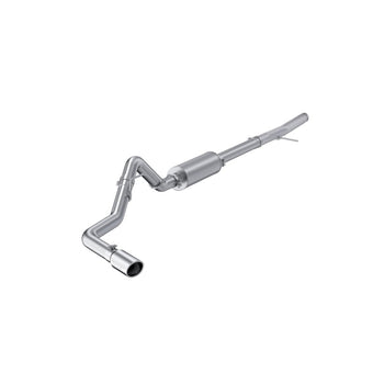 compare product MBRP 2024 Ford Ranger Aluminized Steel Single Side Outlet 3in Cat Back Exhaust