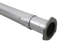aFe Rebel XD 4in SS Down - Pipe Back Exhaust w/Dual Polished Tips 17 - 18 Ford Diesel Trucks V8 - 6.7L(td) - My Store