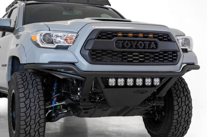 Addictive Desert Designs 16 - 20 Toyota Tacoma PRO Bolt - On Front Bumper - Hammer Black - My Store