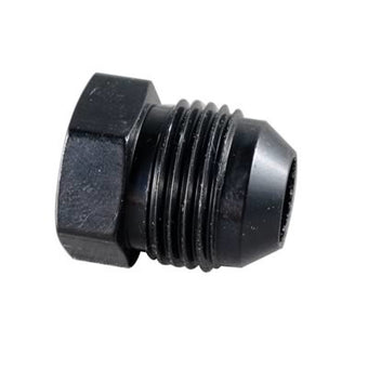 compare product Fragola -6AN Aluminum Flare Plug - Black