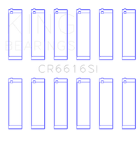 King Engine Bearings Buick / Chevrolet V6 (STD Size) SI - Series Connecting Rod Bearings Set of 6 - My Store