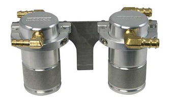 compare product Moroso 08-14 Subaru STi (w/Front Mount Intercooler) Air/Oil Separator Catch Can - Billet Aluminum