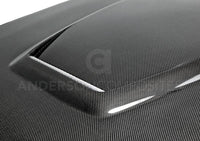 Anderson Composites 15 - 17 Ford Mustang (Excl. GT350/GT350R) Double Sided Hood - My Store