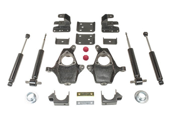 compare product MaxTrac 07-16 GM C/K1500 2WD/4WD (Non Magneride) 3in/5in or 4in/6in Lowering Spindle Kit