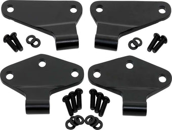 compare product Kentrol 07-18 Jeep Wrangler JK Body Door Hinge Set 4 Pieces 2 Door - Powdercoat Black