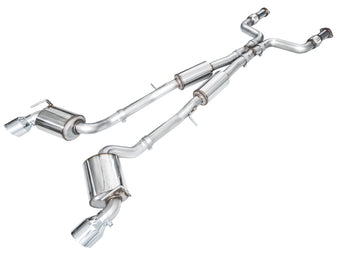 compare product AWE Tuning 2023 Nissan Z RZ34 RWD Touring Edition Cat-Back Exhaust System w/ Chrome Silver Tips