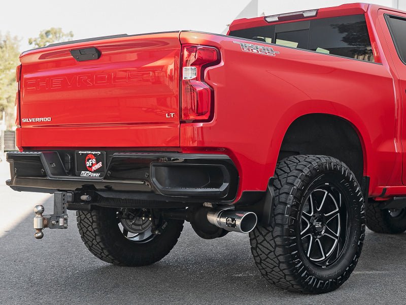 aFe Apollo GT Series 2019 GM Silverado/Sierra 1500 4.3L/5.3L 409 SS CB Exhaust System w/Polished Tip - My Store