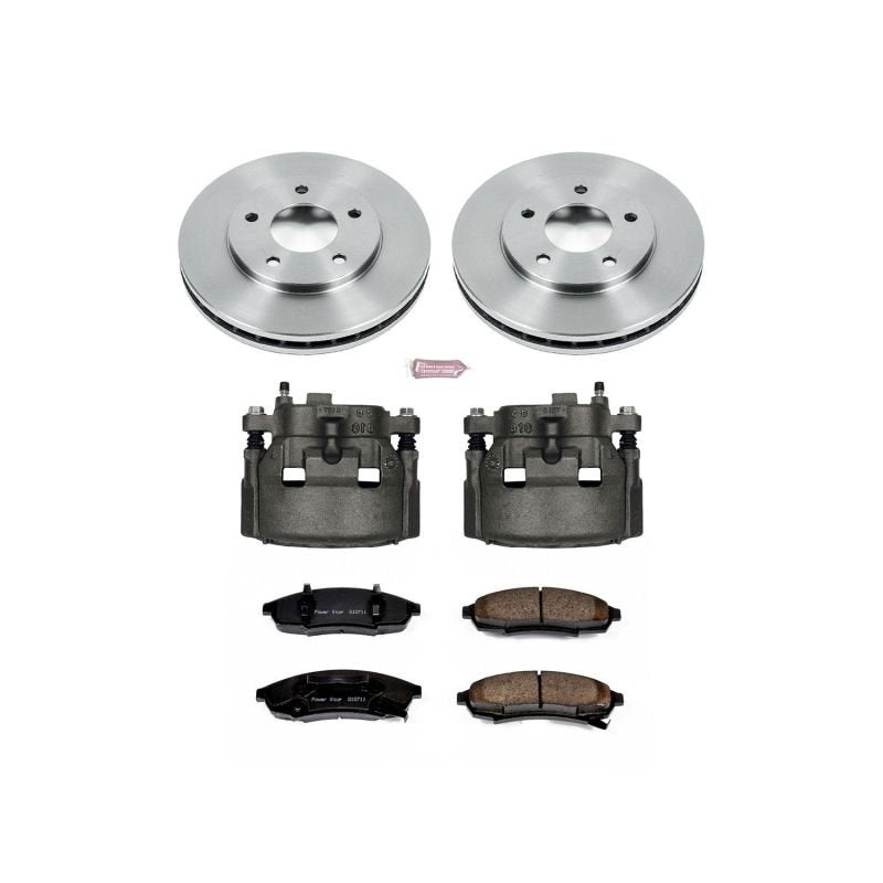 Power Stop 88 - 95 Buick Regal Front Autospecialty Brake Kit w/Calipers - My Store