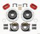 Wilwood Dynapro Lug Mount P/S P - B Kit Drilled - Red Small Ford 2.36in Off Bronco 5 x 5.50 - My Store