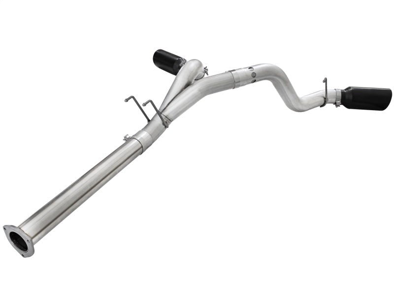 aFe Atlas Exhaust 4in DPF - Back Al Steel 11 - 14 Ford Diesel Trucks V8 - 6.7L (td) - My Store