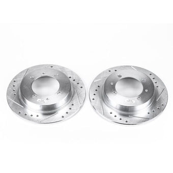 compare product Power Stop 00-04 Volvo S40 Rear Evolution Drilled & Slotted Rotors - Pair