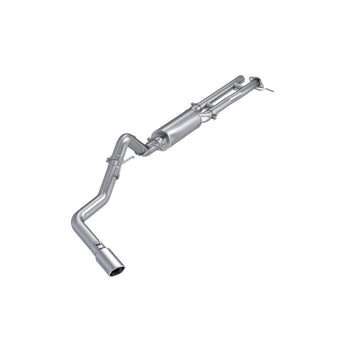 compare product MBRP 2024+ Ford Ranger 2.7L 2.5 into 3in Single Side Exit Cat Back - Aluminum
