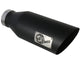aFe MACHForce XP Exhausts Tips SS - 304 EXH Tip 4In x 7Out x 18L Bolt - On (blk) - My Store