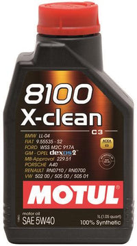 Motul 20L Synthetic Engine Oil 8100 5W40 X - CLEAN - My Store