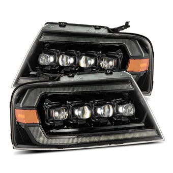 compare product AlphaRex 04-08 Ford F-150 (No 2004 Heritage) NOVA-Series LED Proj HL Chrome w/Actv Light / Seq. Sig