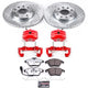 Power Stop 10 - 12 Audi A3 Front Z26 Street Warrior Brake Kit w/Calipers - My Store