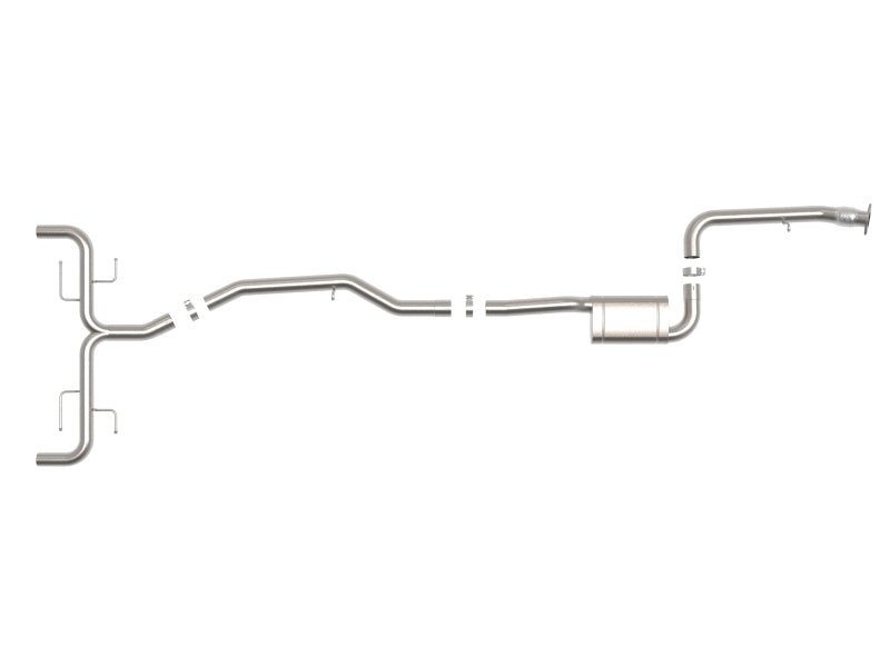 aFe 17 - 21 Alfa Romeo Giulia L4 - 2.0L (t) Mach Force - Xp 2in to 2 - 1/2in 304SS Cat - Back Exhaust - My Store