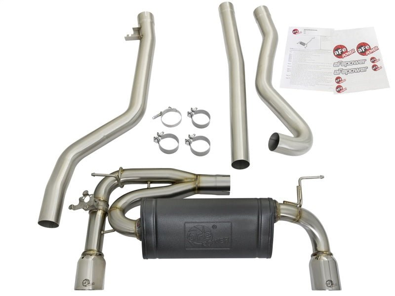 aFe POWER MACH Force - Xp 16 - 17 BMW 340i/340ix/ 3.0L 304 SS Cat - Back Exhaust System - My Store