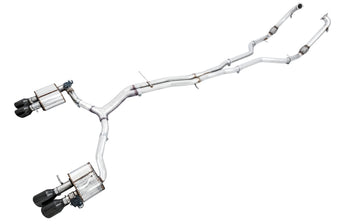 compare product AWE Tuning Audi B9 S5 Sportback SwitchPath Exhaust - Non-Resonated (Black 102mm Tips)