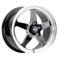 Weld S104 20x11 Ventura 5x120 ET40 BS7.6 Gloss BLK MIL DIA 72.56 - My Store