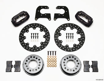 compare product Wilwood Forged Dynalite Rear Drag Kit Drilled Rotor Mopar-Dana 2.36in Offset